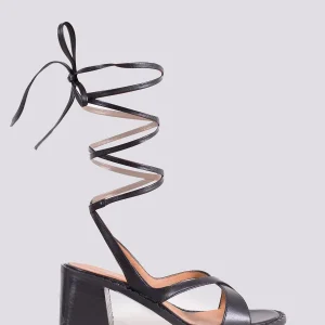 SANDALO TACCO SPESSO MODELLO SCHIAVA