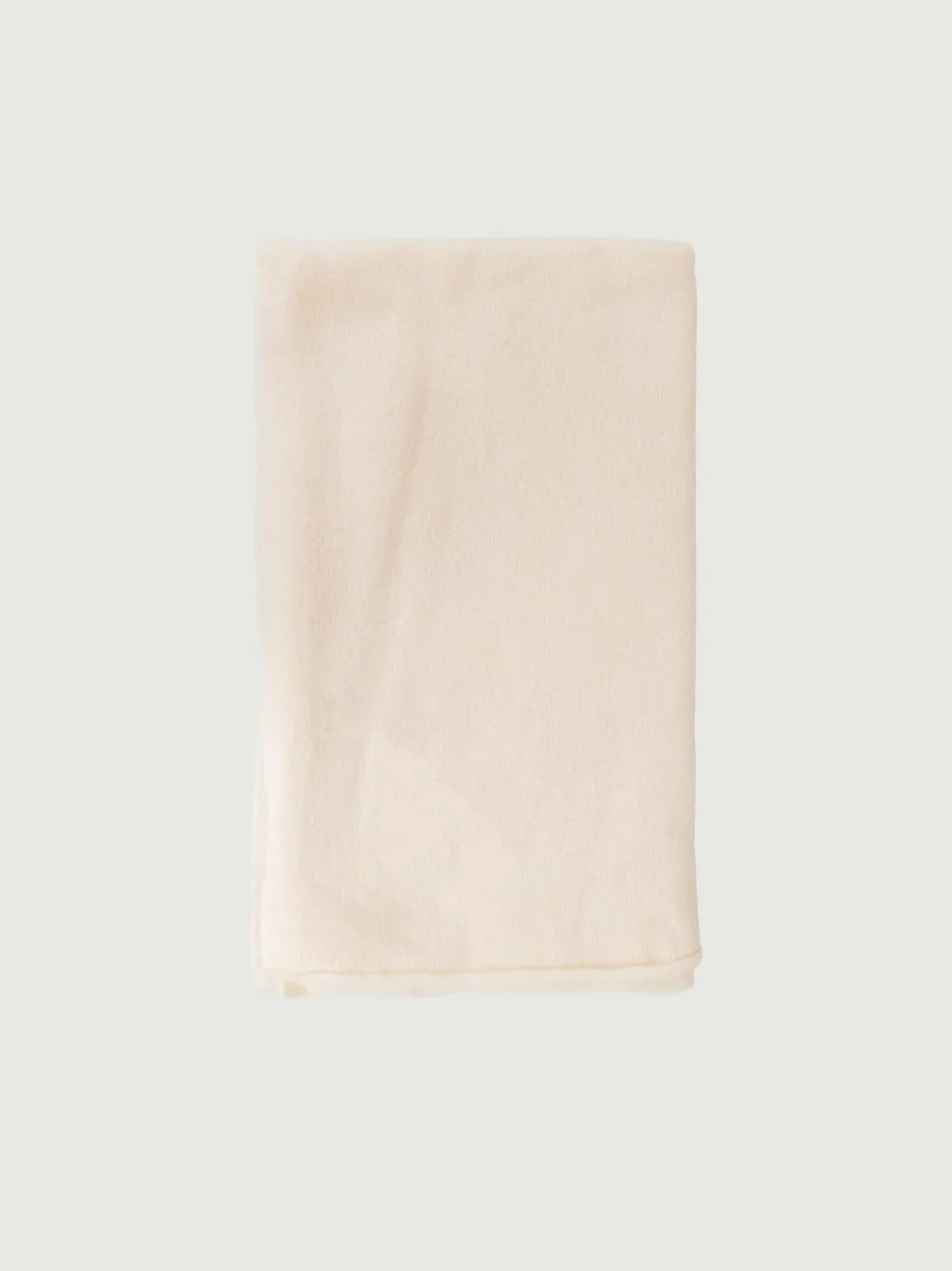 SCIARPA COLOR PANNA IN CASHMERE - immagine 3