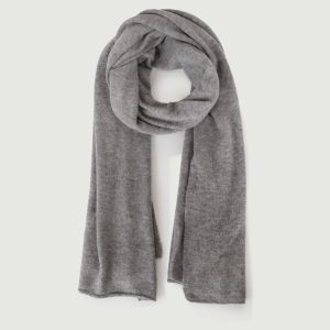 SCIARPA GRIGIA IN CASHMERE