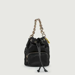 SECCHIELLO IN NYLON NERO BADDIE