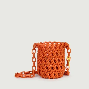 SECCHIELLO IN RESINA ARANCIONE "JAR"