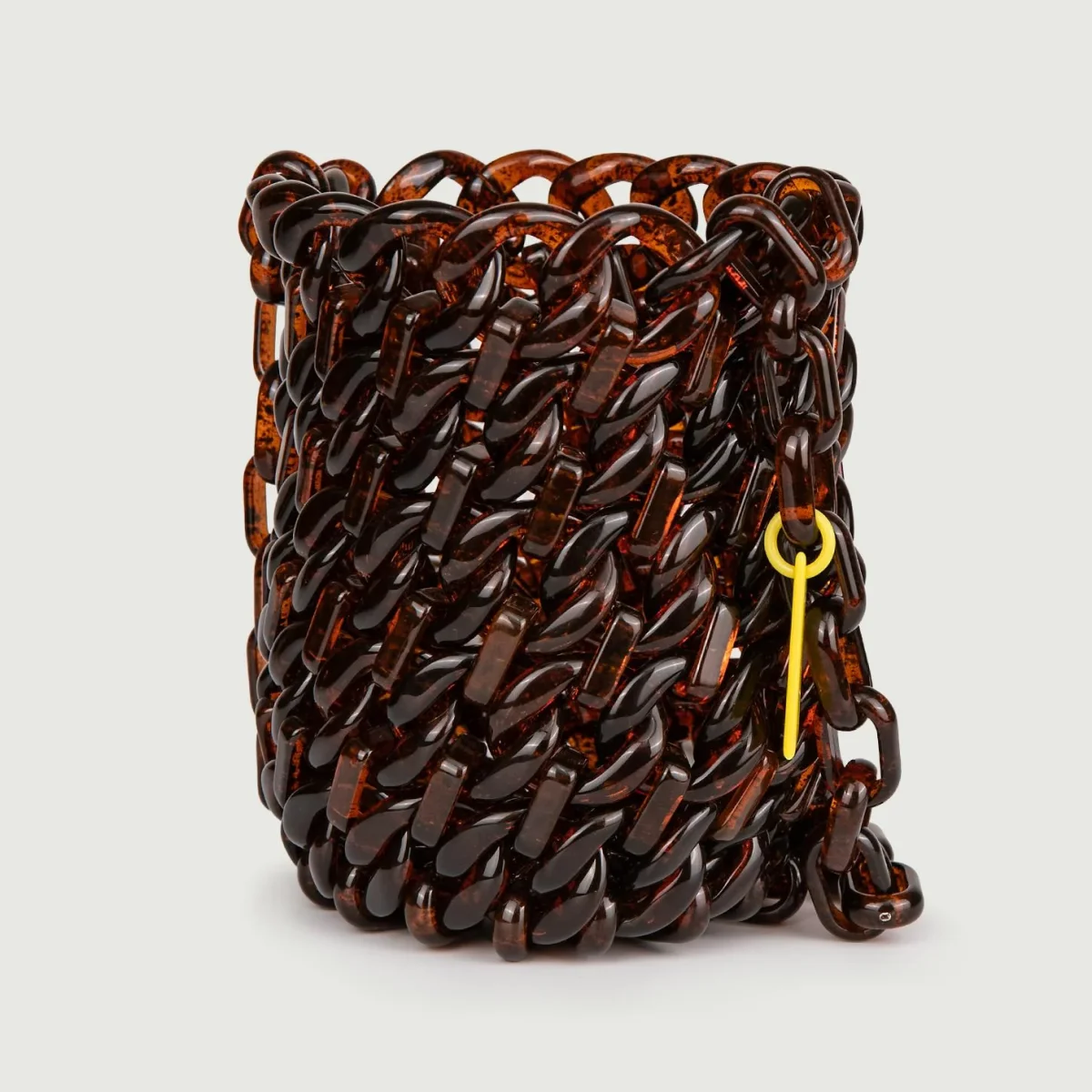 SECCHIELLO IN RESINA TARTARUGATA "JAR" - immagine 3