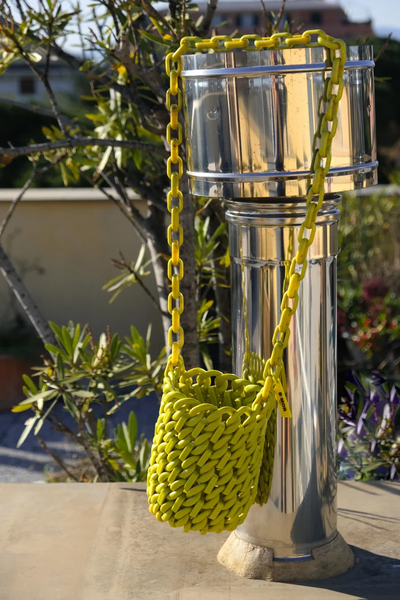 SECCHIELLO IN RESINA VERDE LIME "JAR" - immagine 6