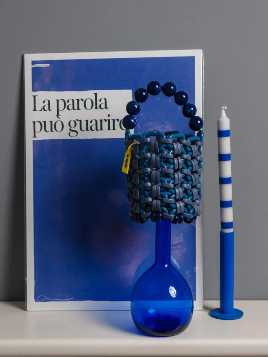 SECCHIELLO PAIL IN RESINA MULTICOLOR BLU - immagine 9