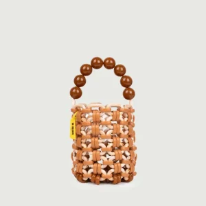 SECCHIELLO PAIL IN RESINA MULTICOLOR CARAMELLO