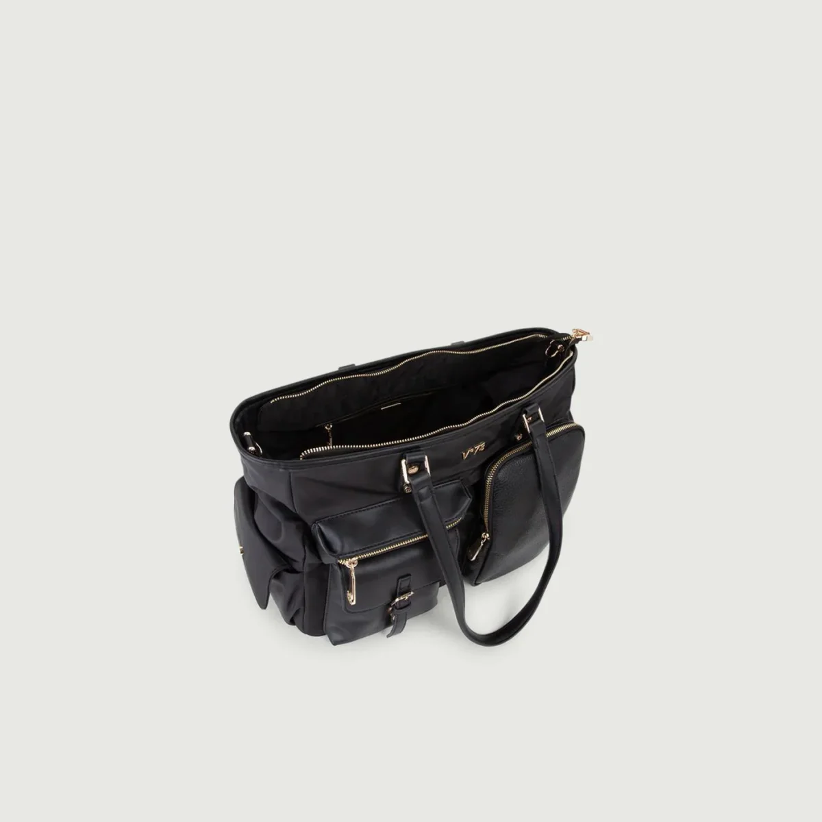 SHOPPING LILIANA IN NYLON NERO - immagine 5