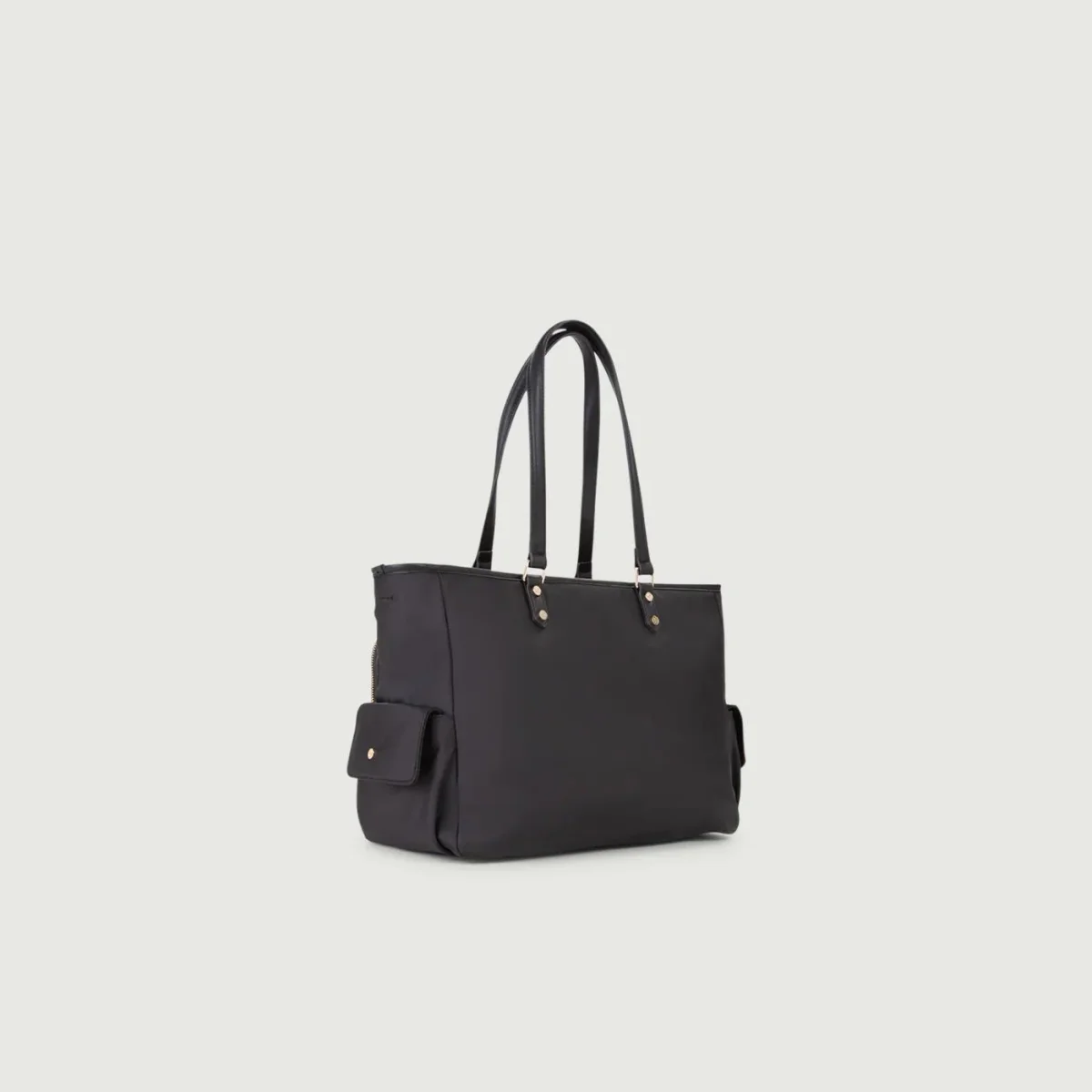 SHOPPING LILIANA IN NYLON NERO - immagine 3