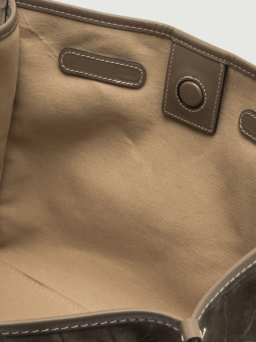 SHOPPING MARCELLA IN CAMOSCIO STAMPA COCCO DAINO - immagine 6