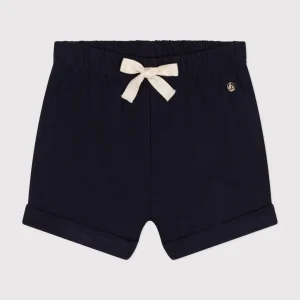 SHORTS BLU IN JERSEY LEGGERO BEBÈ