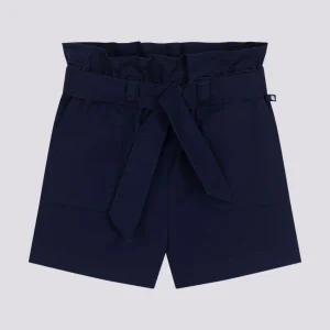 SHORTS BLU IN TELA DI COTONE