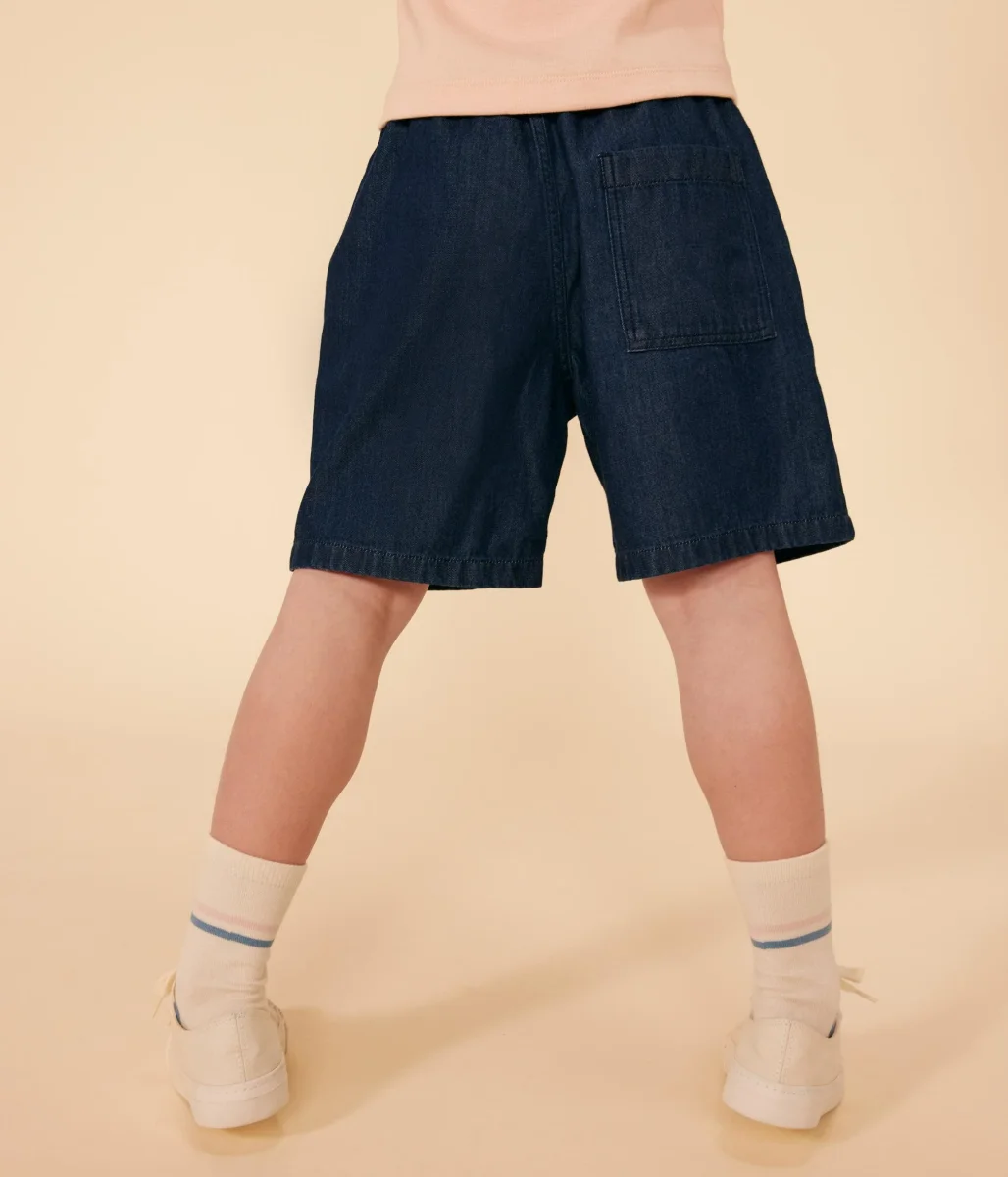 SHORT IN DENIM LEGGERO BAMBINA - immagine 6
