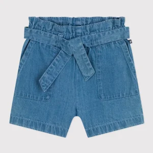 SHORT IN DENIM LEGGERO BAMBINA