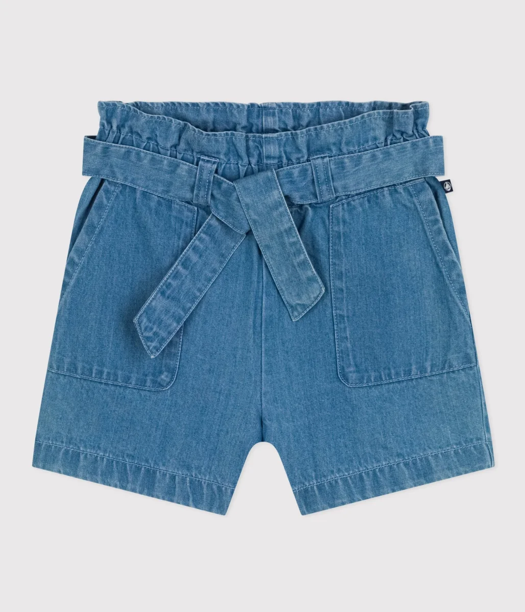 SHORT IN DENIM LEGGERO BAMBINA