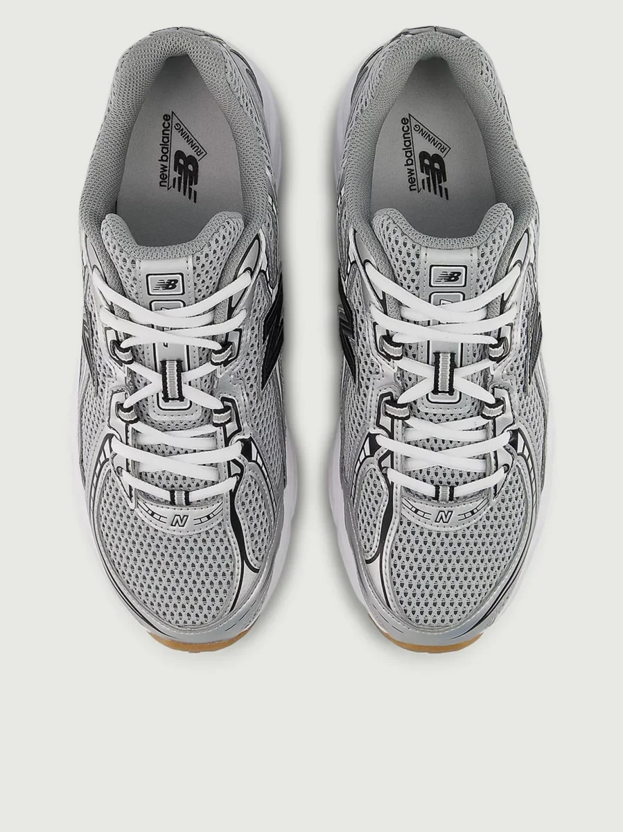 SNEAKERS 740 GRIGIO ACCIAIO E NERO - immagine 5