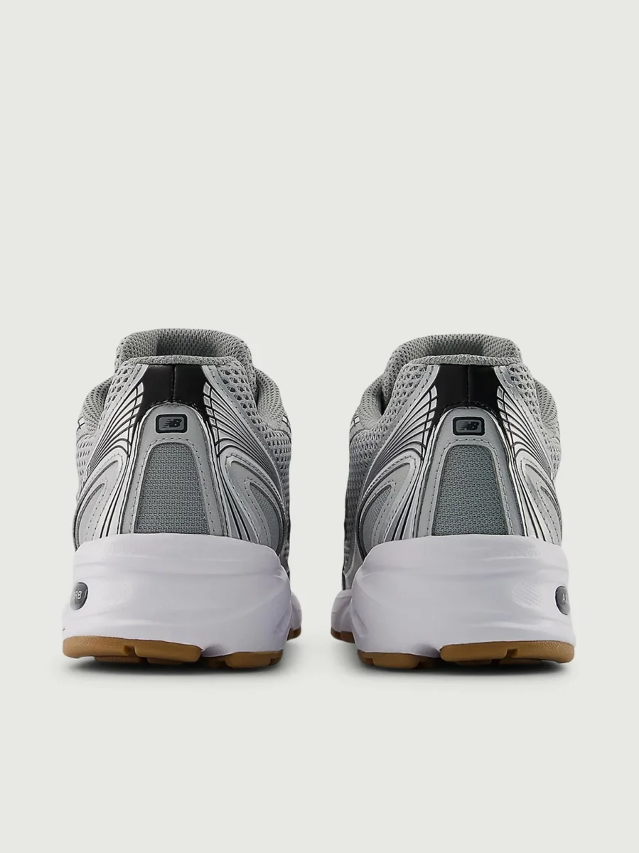 SNEAKERS 740 GRIGIO ACCIAIO E NERO - immagine 6