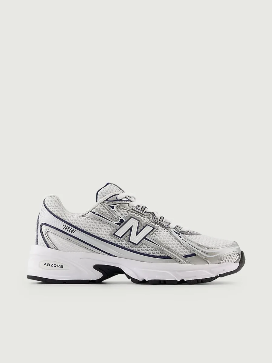 SNEAKERS 740 SILVER E BLU