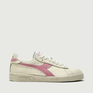SNEAKERS GAME L LOW WAXED BIANCO ROSA
