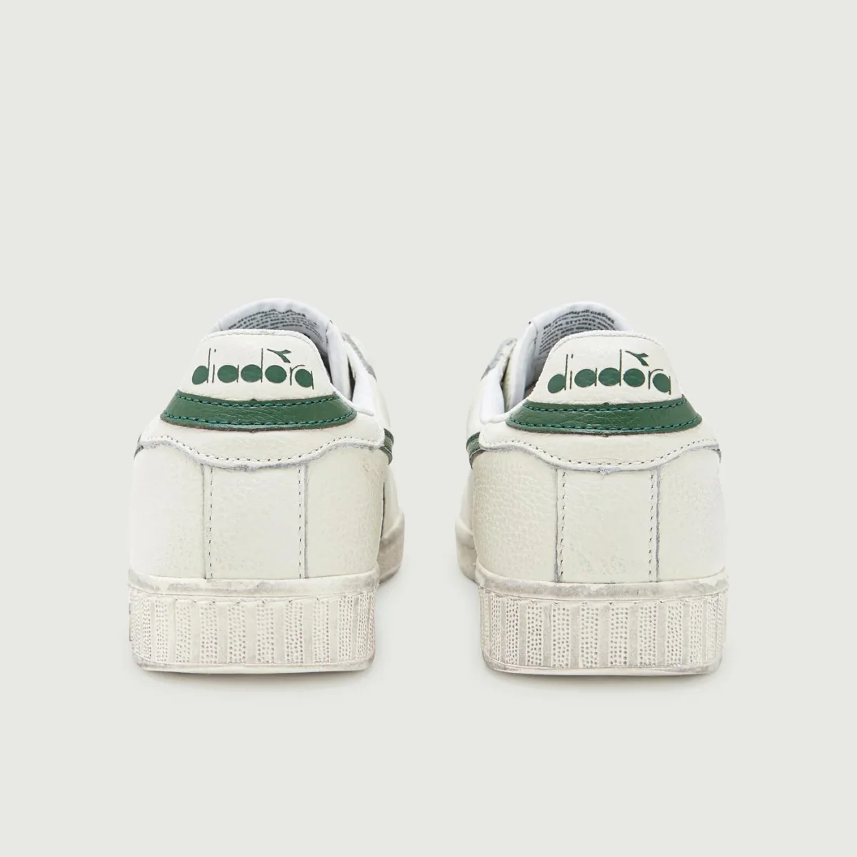 SNEAKERS GAME L LOW WAXED BIANCO VERDE - immagine 4