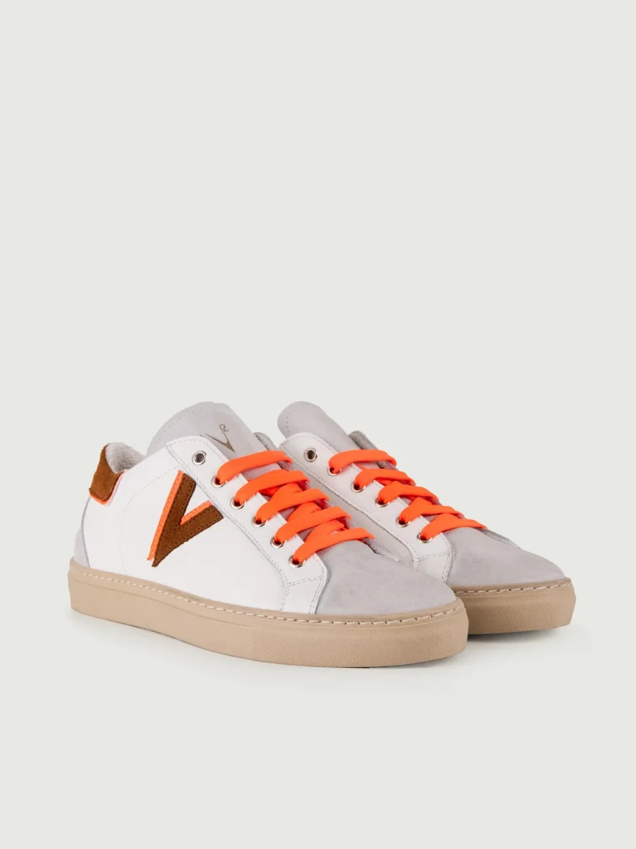 SNEAKERS OLYMPIC CUOIO - immagine 3
