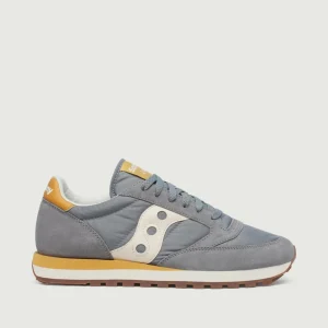 SNEAKERS SAUCONY JAZZ ORIGINAL GRIGIO E GIALLO