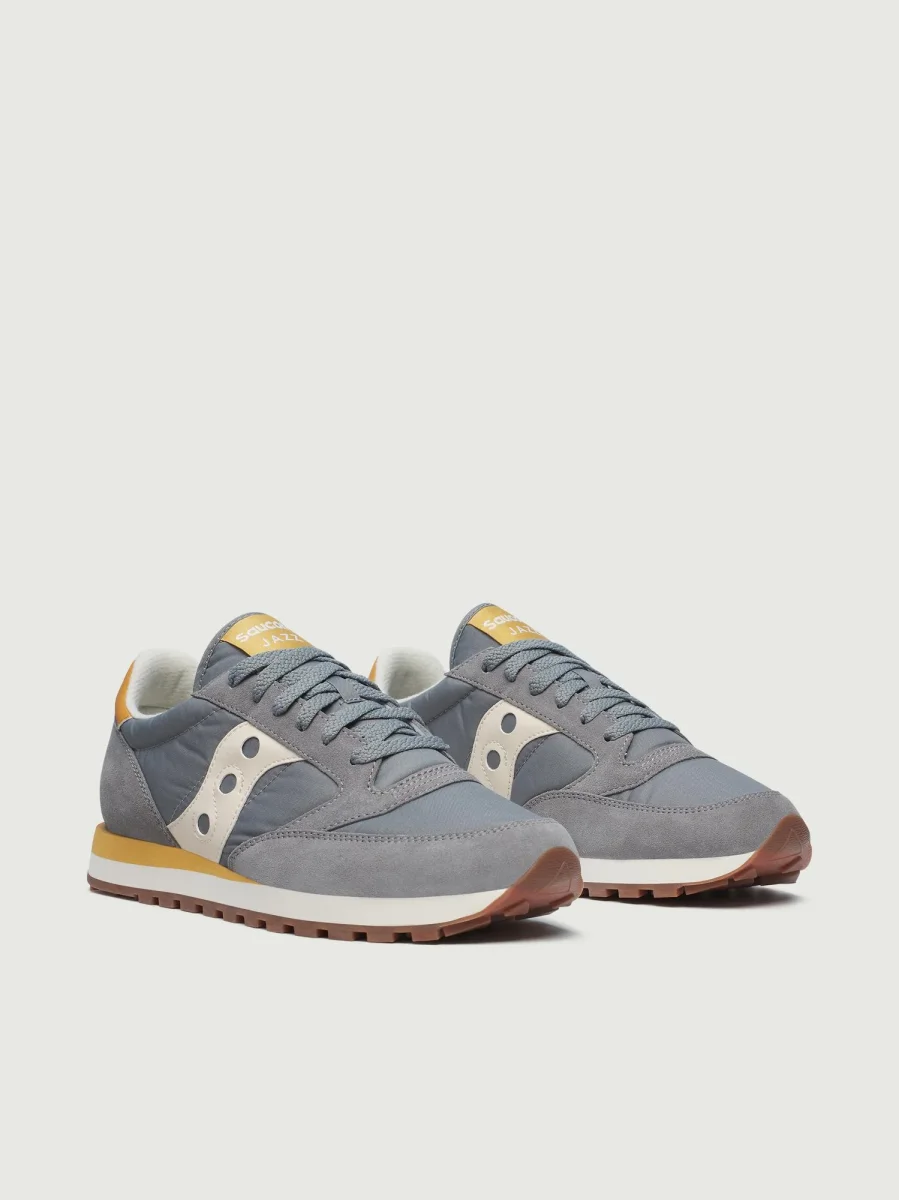 SNEAKERS SAUCONY JAZZ ORIGINAL GRIGIO E GIALLO - immagine 3