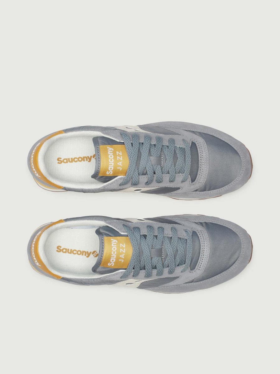 SNEAKERS SAUCONY JAZZ ORIGINAL GRIGIO E GIALLO - immagine 6
