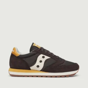 SNEAKERS SAUCONY JAZZ ORIGINAL MARRONE E GIALLO