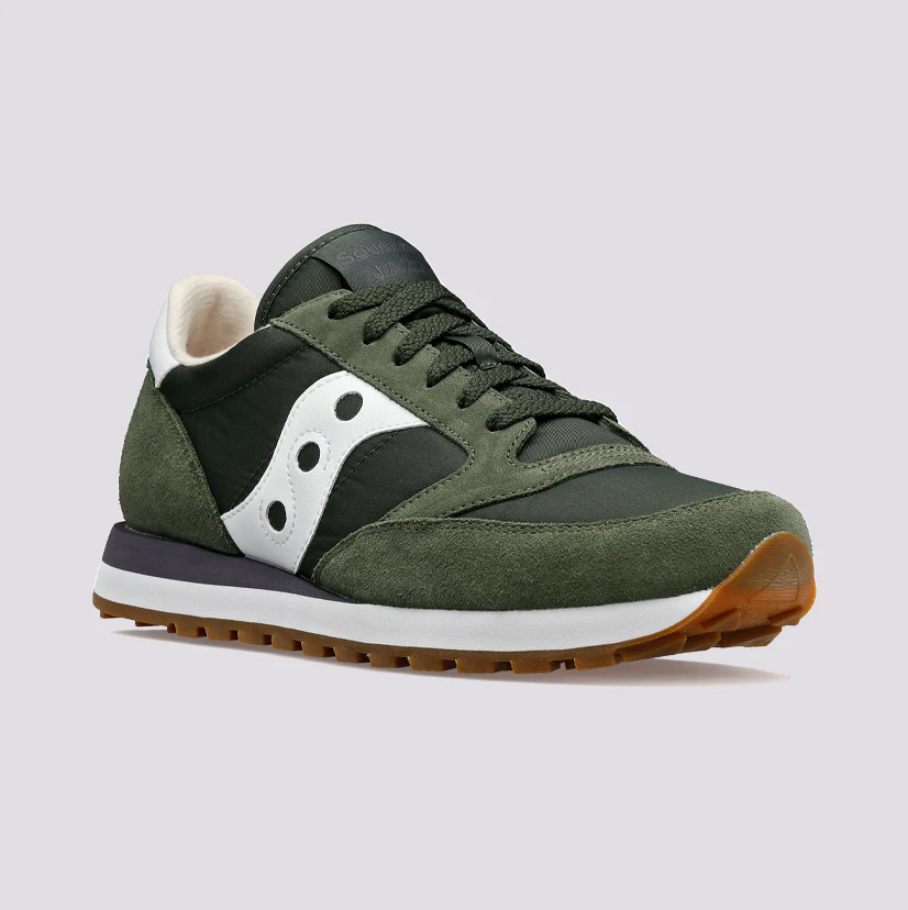 SNEAKERS SAUCONY JAZZ ORIGINAL VERDE SCURO E BIANCO - immagine 3