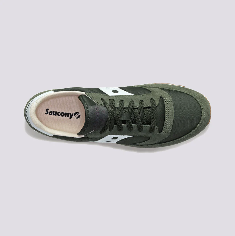 SNEAKERS SAUCONY JAZZ ORIGINAL VERDE SCURO E BIANCO - immagine 5