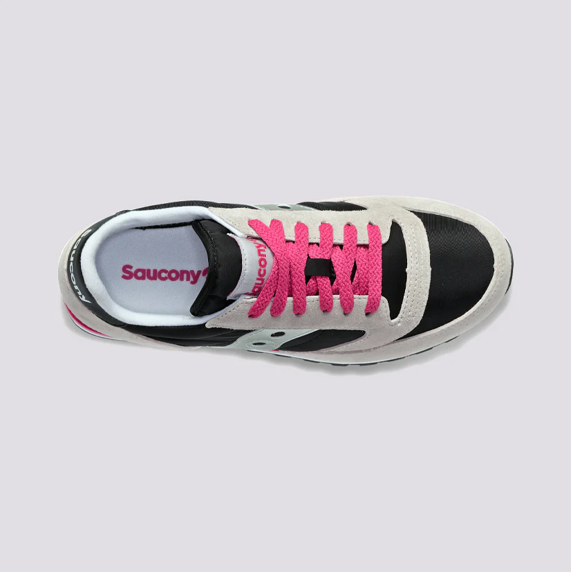 SNEAKERS SAUCONY JAZZ TRIPLE BLACK GREY PINK - immagine 5