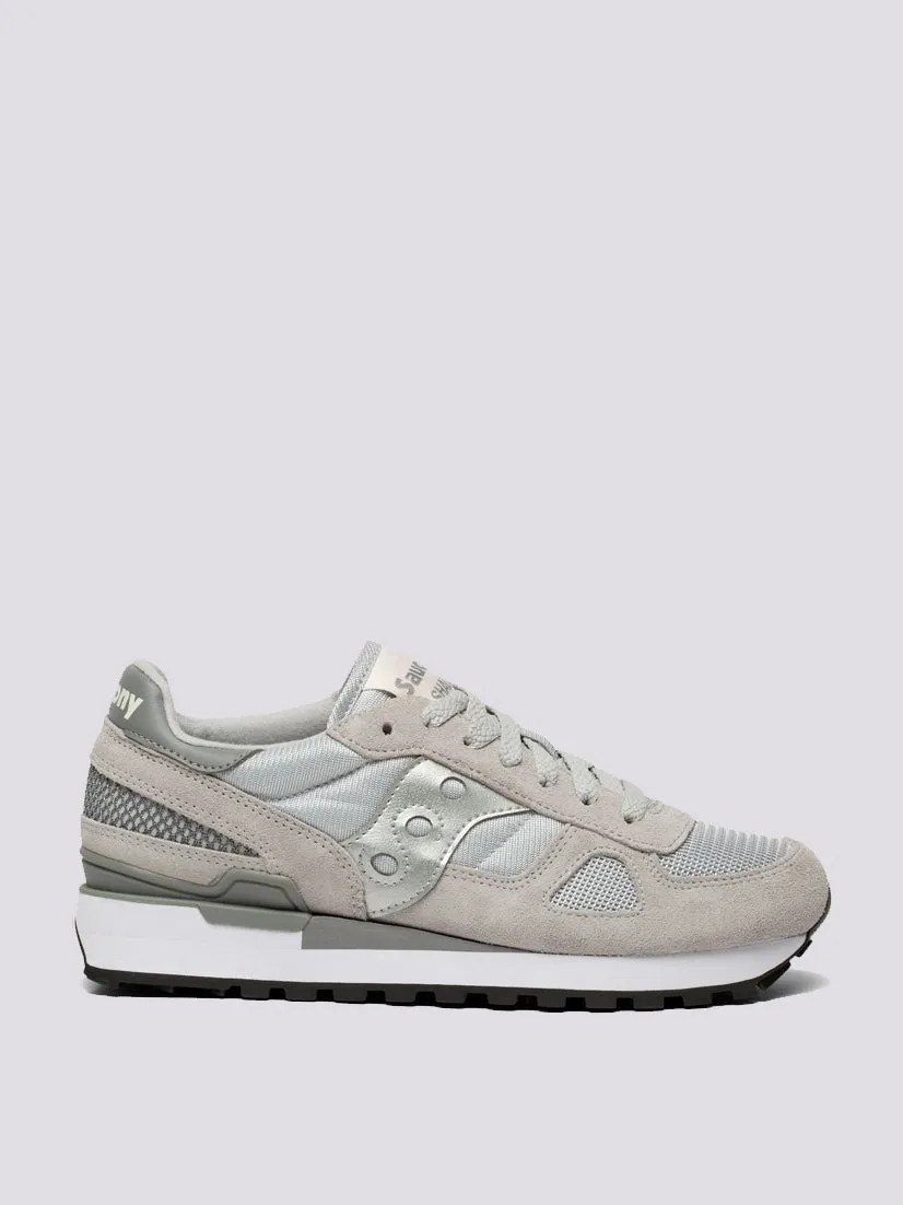 SNEAKERS SAUCONY SHADOW GREY SILVER