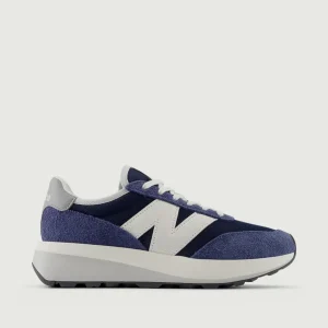 SNEAKER 370 NAVY E  BIANCO