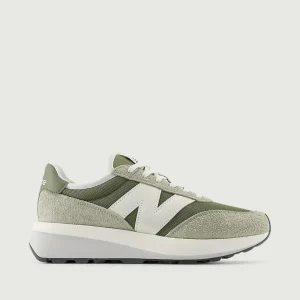 SNEAKER 370 VERDE OLIVA E BIANCO