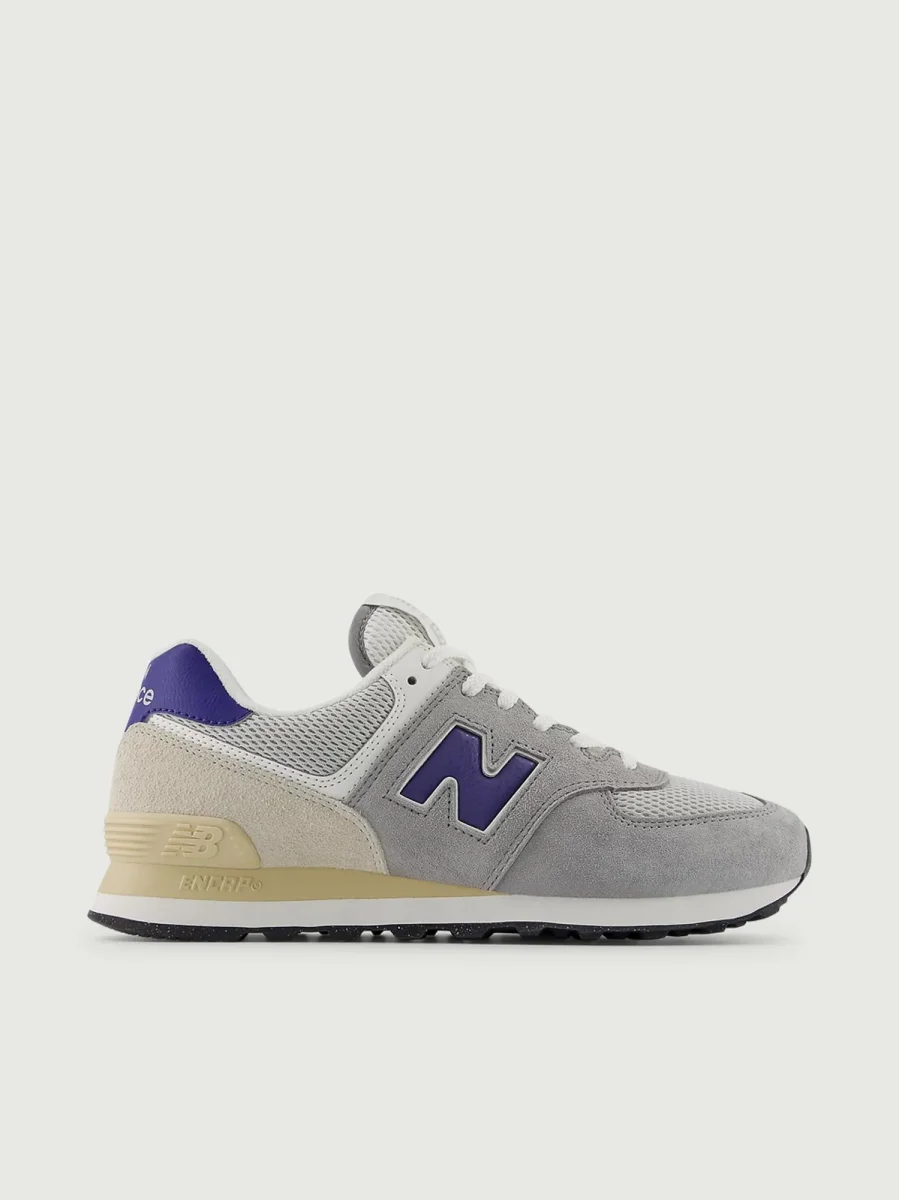 SNEAKER 574 GRIGIO E BLU