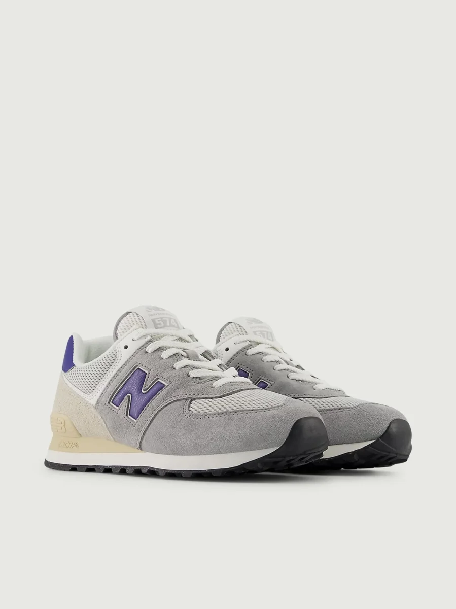 SNEAKER 574 GRIGIO E BLU - immagine 3