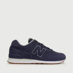 SNEAKER 574 IN SUEDE BLU NAVY