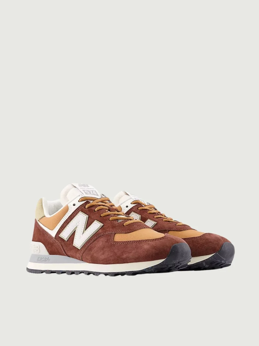 SNEAKER 574 QUERCIA ARANCIO - immagine 4