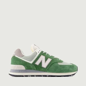 SNEAKER 574 VERDE E BIANCO