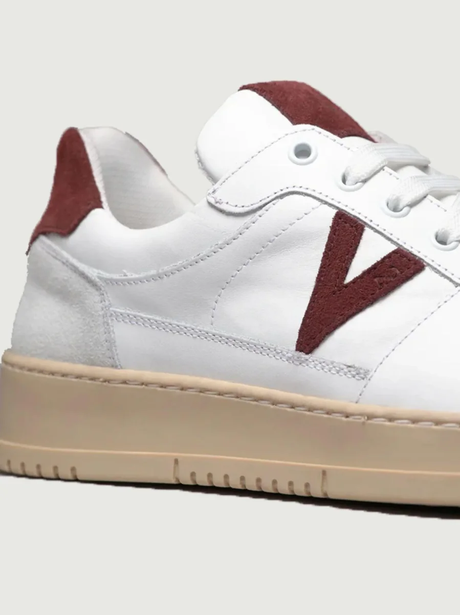 SNEAKER COLLEGE DETTAGLI BORDEAUX - immagine 5