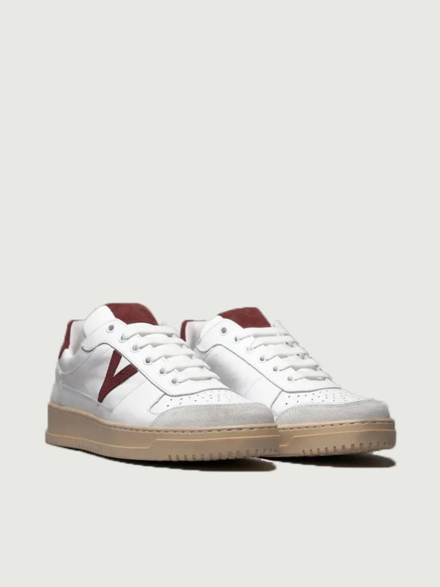 SNEAKER COLLEGE DETTAGLI BORDEAUX - immagine 3