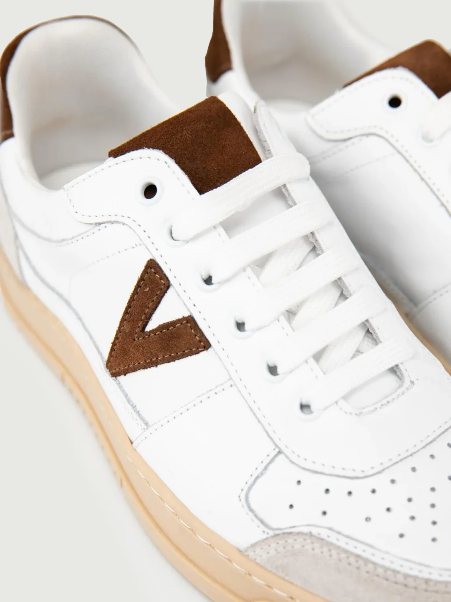 SNEAKER COLLEGE DETTAGLI MORO - immagine 6