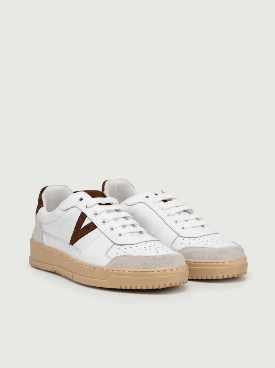 SNEAKER COLLEGE DETTAGLI MORO - immagine 3