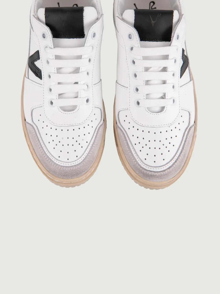 SNEAKER COLLEGE DETTAGLI NERI - immagine 5