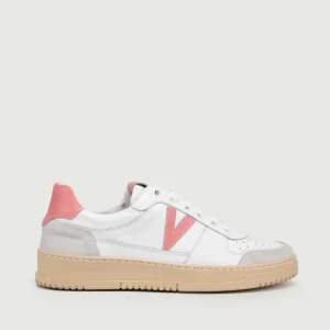 SNEAKER COLLEGE DETTAGLI ROSA
