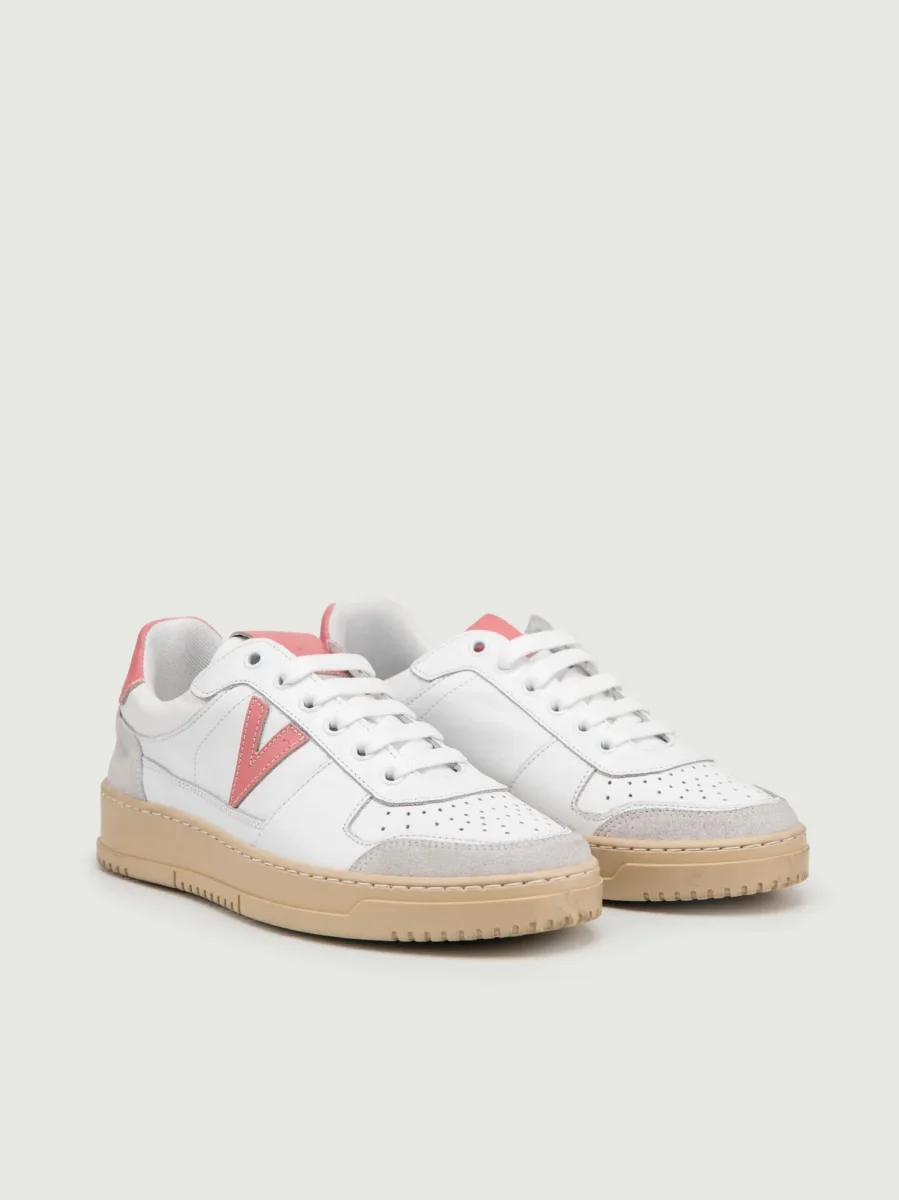 SNEAKER COLLEGE DETTAGLI ROSA - immagine 3