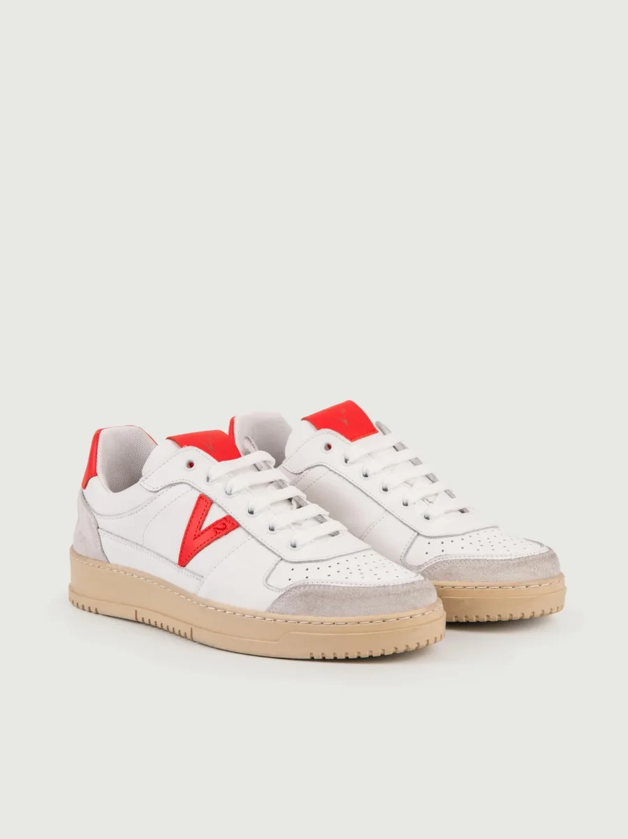 SNEAKER COLLEGE ROSSO - immagine 3