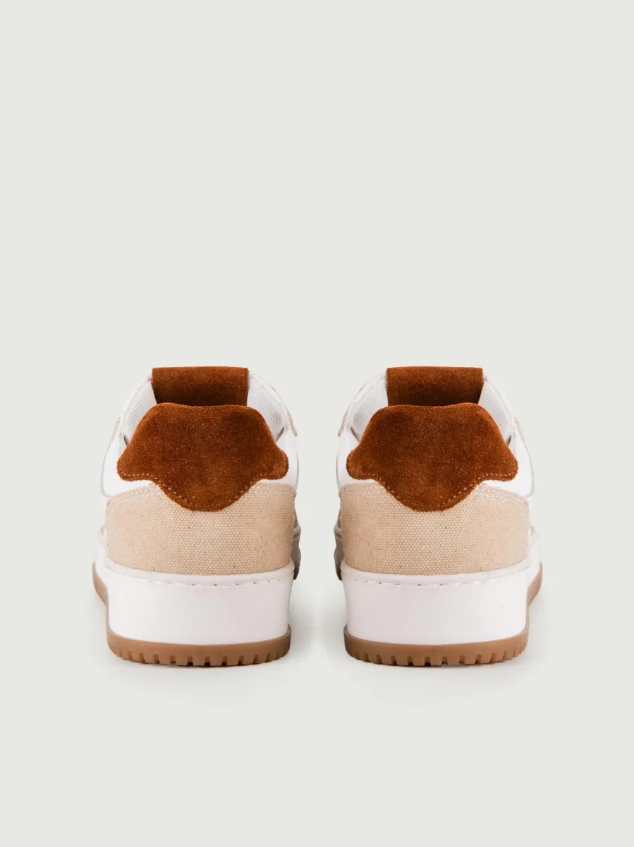 SNEAKER COLLEGE VINTAGE SABBIA - immagine 4