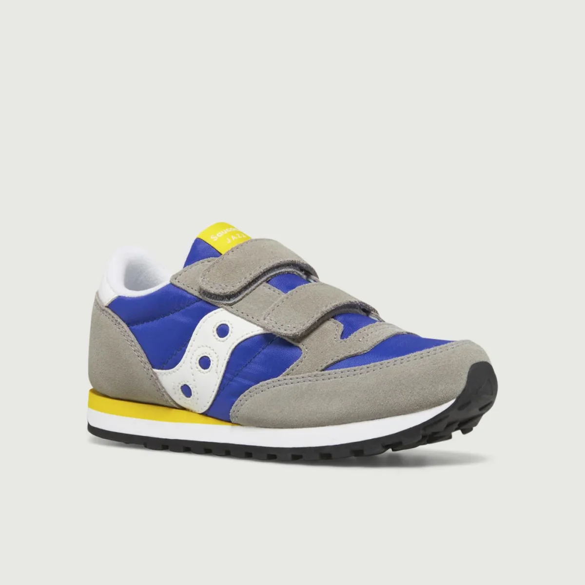 SNEAKER JAZZ DOUBLE HL GRIGIO BLU E GIALLO - immagine 3