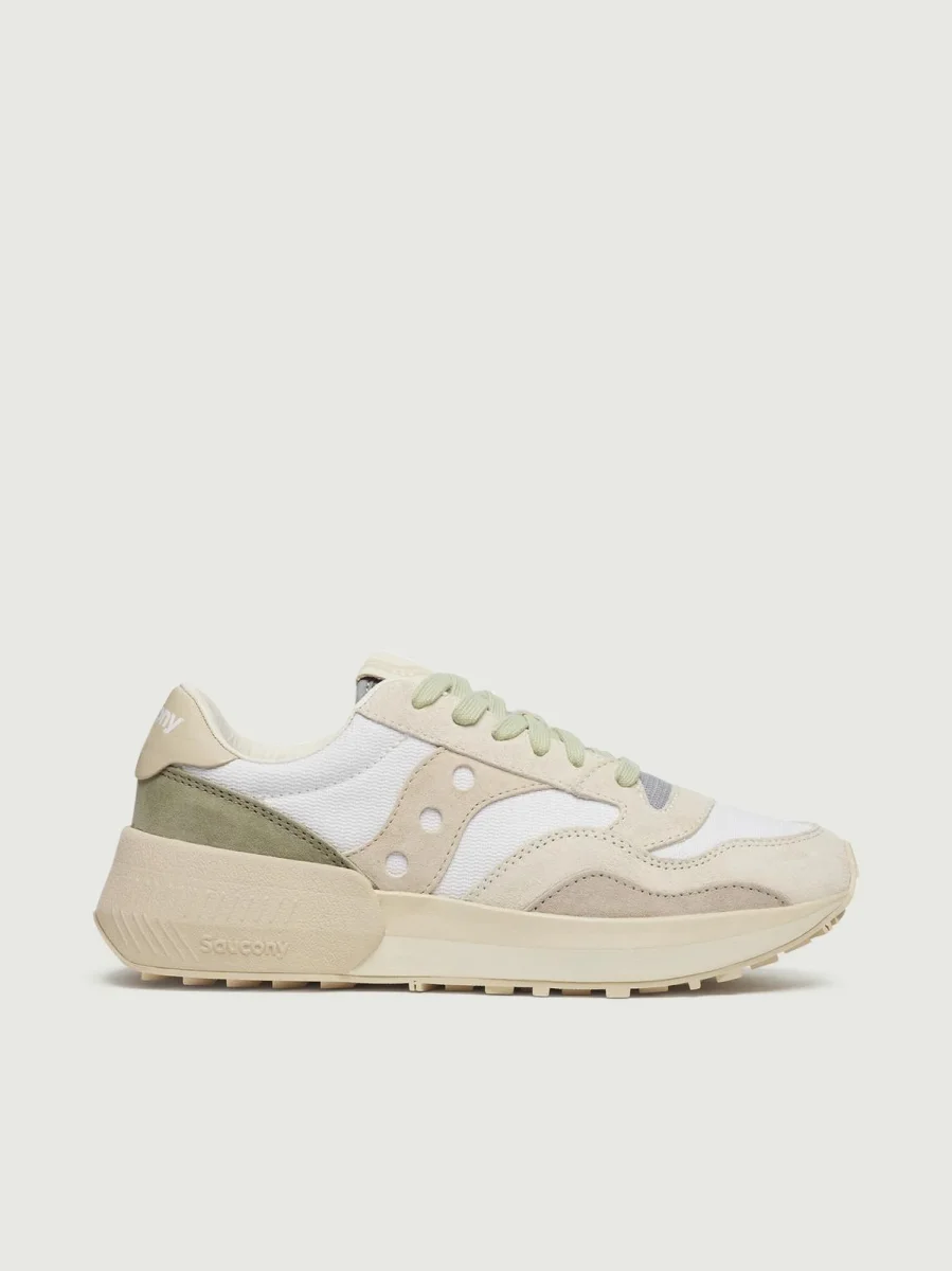 SNEAKER JAZZ NXT BEIGE E BIANCA