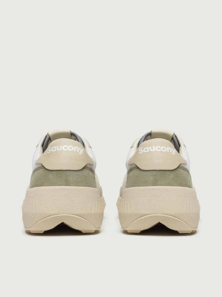 SNEAKER JAZZ NXT BEIGE E BIANCA - immagine 4